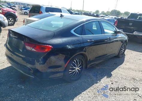 2015 Chrysler 200 Limited из США, поврежденный, VIN 1C3CCCAB2FN588988